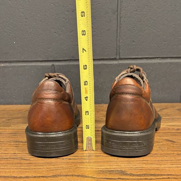 GBX Operator Chunky Brown Leather Oxford Shoes Men’s 12 - Picture 4 of 8